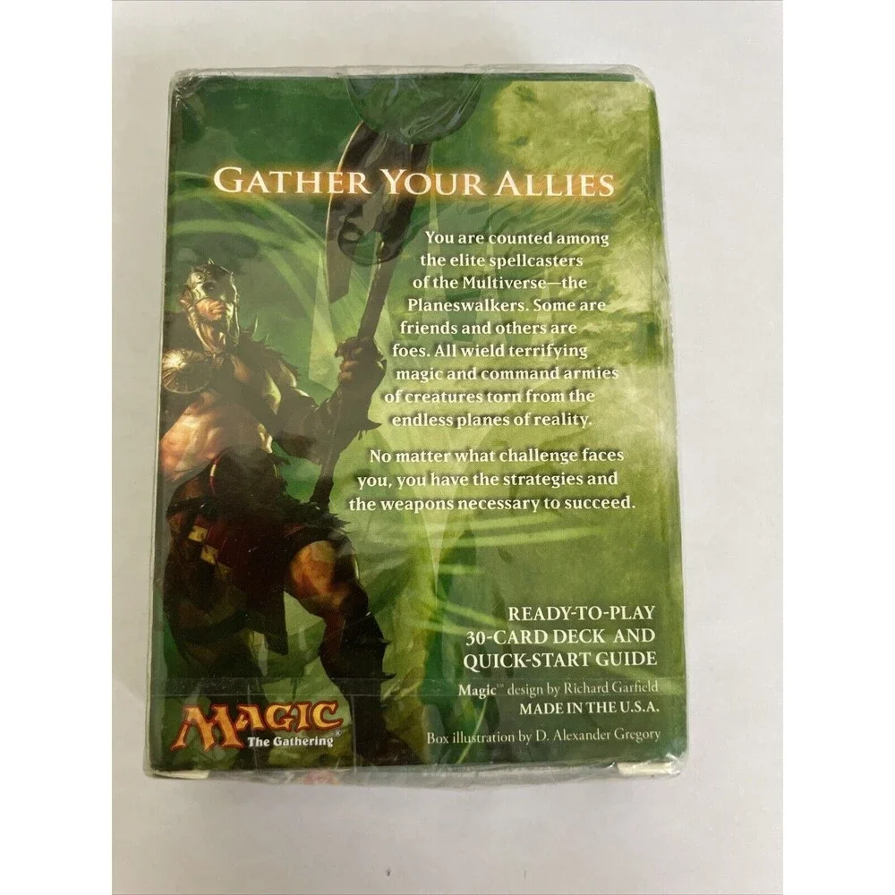 Magic the Gathering Garruk Wildspeaker Starter Deck Planeswalkers Sealed 2011